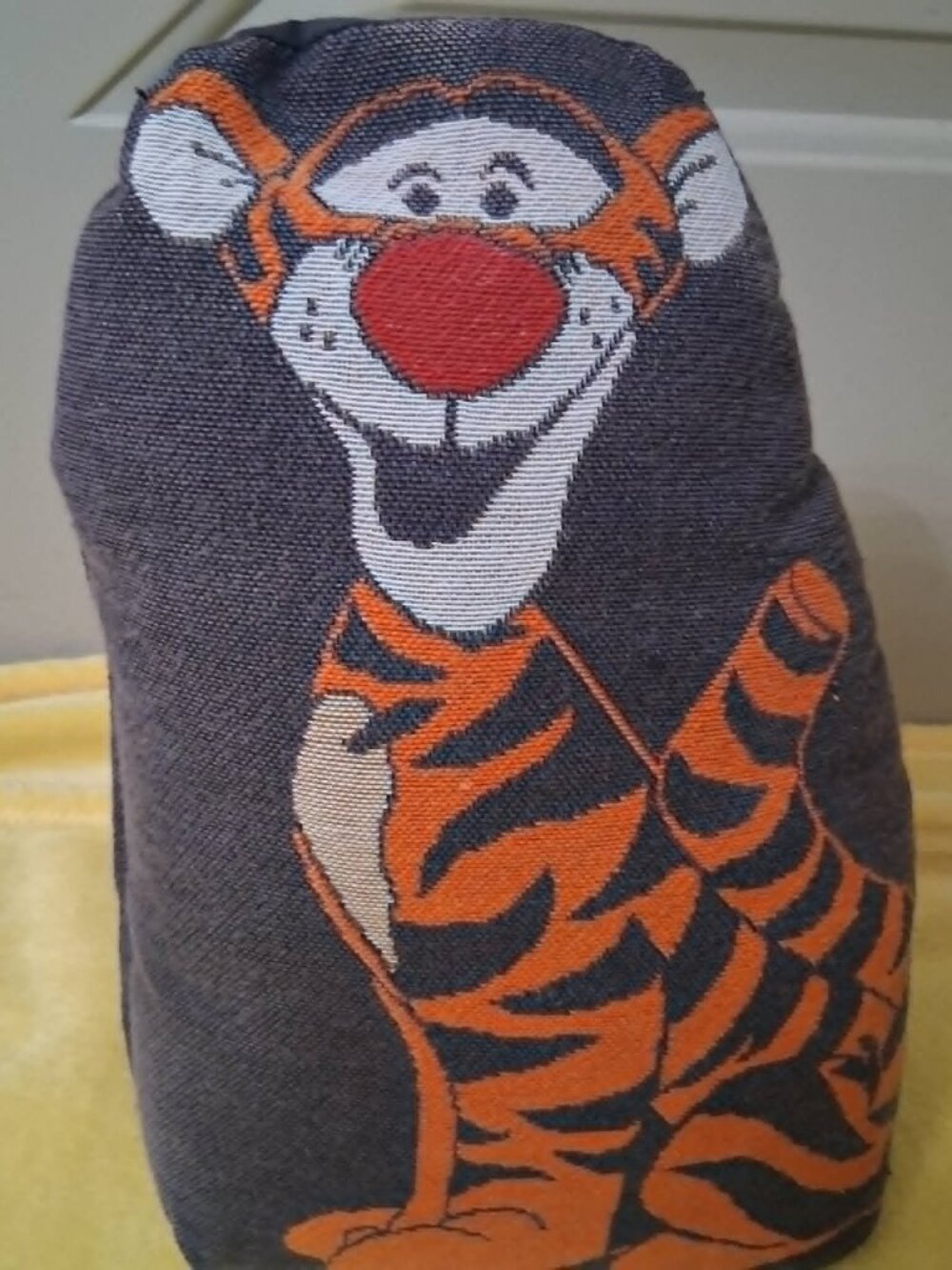 DISNEY-- TIGGER WEIGHTED PILLOW-FABRIC DOOR-STOP
